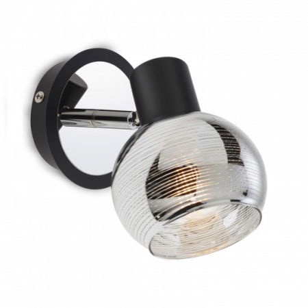 ILUMINAT - Aplica Smarter Magis, negru mat, 1XE14, 04-479