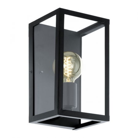 ILUMINAT INTERIOR - Aplica Vintage EGLO CHARTERHOUSE 49394, 60W E27, Negru