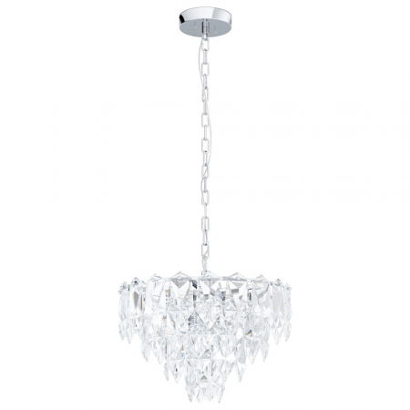 Candelabre - Candelabru EGLO CARVARIO 39723, E14 7X40W Ø470mm, Transparent