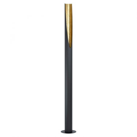 BLACK FRIDAY - Lampadar EGLO PREBONE 39759, GU10-LED 1X8W, Negru, auriu