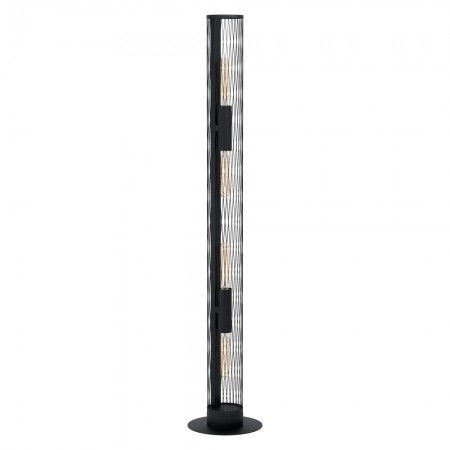 BLACK FRIDAY - Lampadar Eglo Redcliffe, negru mat, 4XE27, H.135 cm, 43537