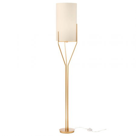Lampadare - Lampadar Incanti Poseido IPO F1 05 02 E27 1x42W Metal GOLD/BEIGE SHADE IP20