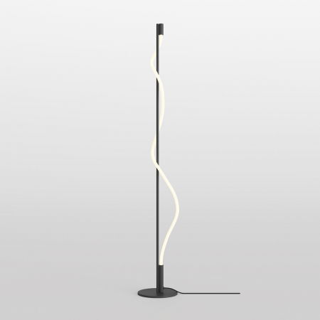 ILUMINAT INTERIOR - Lampadar Maytoni Tau MOD166FL-L15B3K LED 15W 3000K 450lm Aluminiu Black IP20