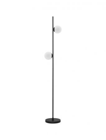 Lampadare - Lampadar Nova Luce EDEM LED 16W 1860lm 3000K Sandy Black Aluminium & Opal Glass IP20