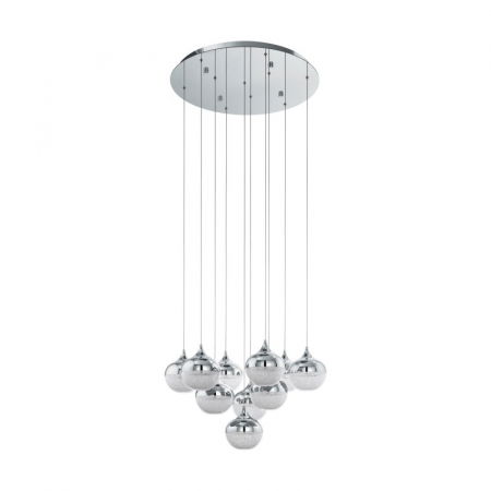 Bucatarie - Candelabru EGLO MIOGLIA 39527, LED 10X3.15W 4500lm 3000K Ø580mm