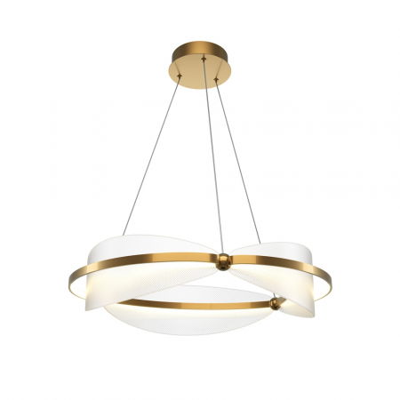 ILUMINAT INTERIOR - Lustra Maytoni Breeze MOD281PL-L45BS3K LED 45W 3000K 2700lm Aluminiu Brass IP20