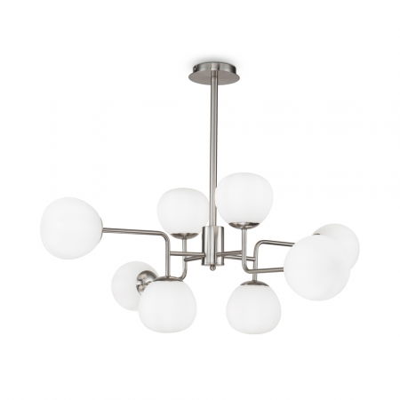 ILUMINAT INTERIOR - Lustra Maytoni Erich MOD221-PL-08-N E14 8x40W -  Metal Nickel IP20