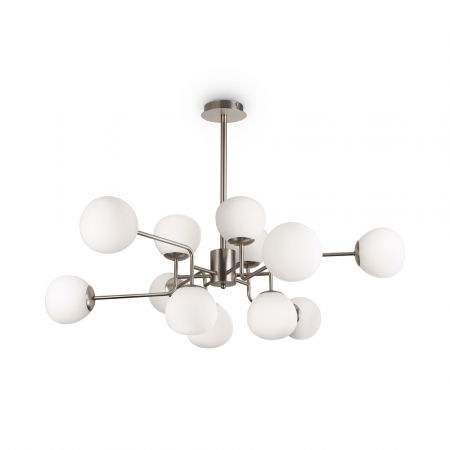 ILUMINAT INTERIOR - Lustra Maytoni Erich MOD221-PL-12-N E14 12x40W -  Metal Nickel IP20
