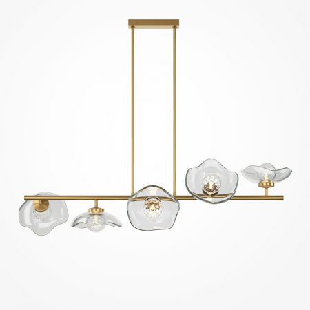 ILUMINAT INTERIOR - Lustra Maytoni Miracle MOD207PL-05BS G9 5x28W -  Metal/Glass Brass IP20