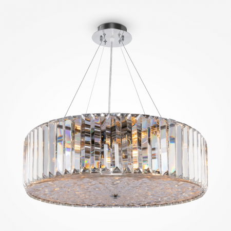 ILUMINAT INTERIOR - Lustra Maytoni Recinto MOD080CL-08CH E27 8x60W -  Metal/Glass Chrome IP20