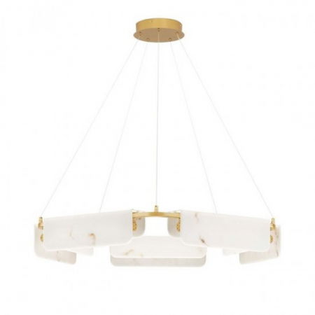 ILUMINAT - Lustra Nova Luce Aider, alama, LED, 45W, 2707 lumeni, alb cald 3000K, D.93 cm, 9019759