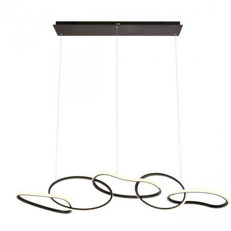 ILUMINAT INTERIOR - Lustra Redo BIAS 01-3393 Negru LED 120W 9433lm CCT 3000K/4500K/6500K IP20