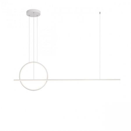 BLACK FRIDAY - Lustra Redo Giotto LED Dimabila (3 step) alb mat 49W 3928 lumeni alb neutru 4000K 01-1847