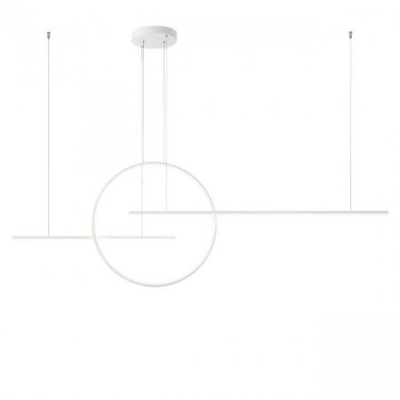 BLACK FRIDAY - Lustra Redo Giotto LED Dimabila (3 step) alb mat 66W 5286 lumeni alb neutru 4000K 01-1849
