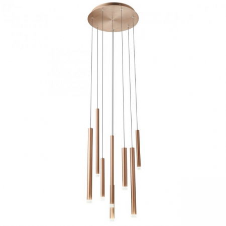 BLACK FRIDAY - Lustra REDO Madison 01-2051 LED 32W h2500 Ø400 2176lm 3000K IP20 Nedimabil Cupru mat