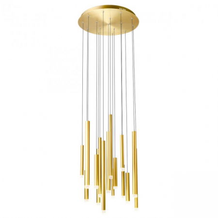 BLACK FRIDAY 2024 - Lustra REDO Madison 01-2058 LED 64W h3000 Ø550 4352lm 3000K IP20 Nedimabil Auriu Mat