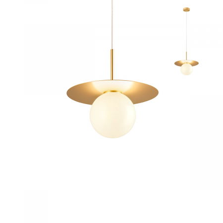BF LUSTRE - Suspensie REDO PLATO 01-2729 E14 GOLD 1 x max. 28W   IP20