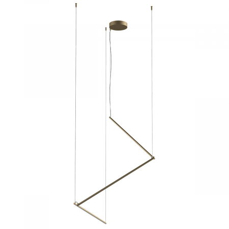 Suspensie REDO STICK 01-2798 LED BRASS 36W 2641 lm 3000K IP20