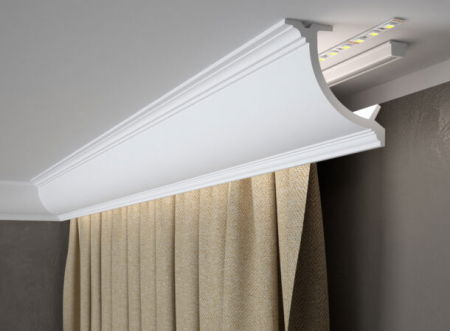 Masca Galerie - Masca galerie Polimer Rigid Polyforce Mardom QL027 110x110x2000 mm