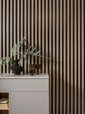 Riflaje - Panou riflat Polimer Rigid Polyforce Mardom Largo 2700x115x20mm L0303 Grey Oak