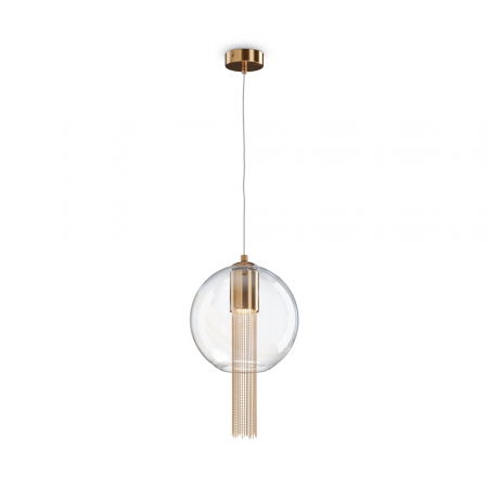 ILUMINAT INTERIOR - Pendul Maytoni Flusso P095PL-01BZ1 GU10 1x12W -  Metal Bronze IP20