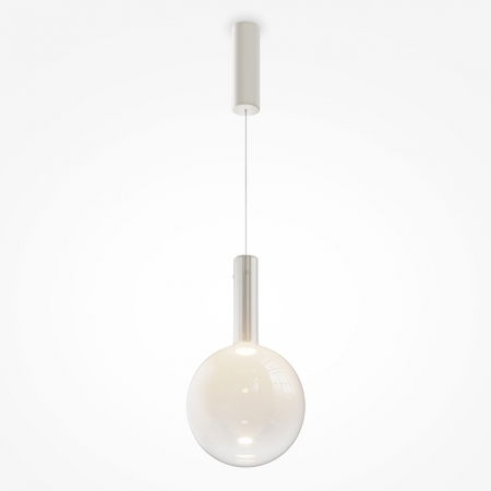 ILUMINAT INTERIOR - Pendul Maytoni Nebula MOD182PL-L6W3K LED 6W 3000K 700lm Metal/Glass White IP20