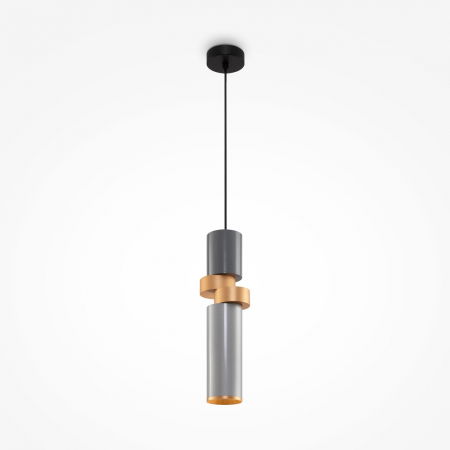ILUMINAT INTERIOR - Pendul Maytoni Palette MOD303PL-01CFL2 GU10 1x40W -  Metal Grey/Gold IP20