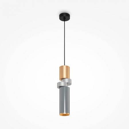 ILUMINAT INTERIOR - Pendul Maytoni Palette MOD303PL-01CFL3 GU10 1x40W -  Metal Grey/Gold IP20