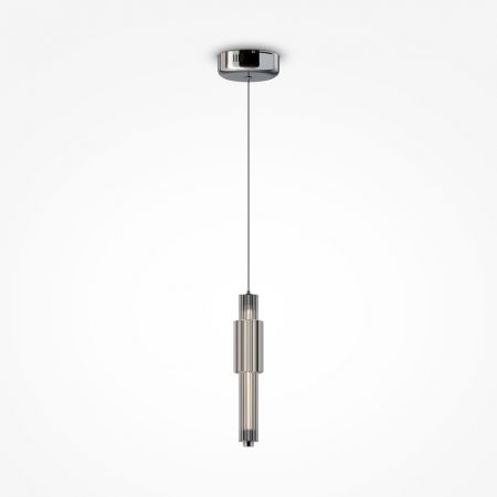 ILUMINAT INTERIOR - Pendul Maytoni Verticale MOD308PL-L9CH3K LED 8W 3000K 800lm Metal Chrome IP20
