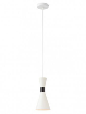 ILUMINAT INTERIOR - Pendul Smarter Kilt 01-2709 Metal Alb mat/Negru mat E27 1x42W   IP20