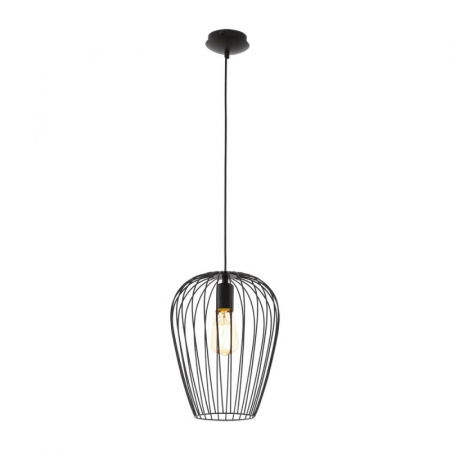 ILUMINAT INTERIOR - Pendul Vintage EGLO Newtown 49472, E27 60W, Negru