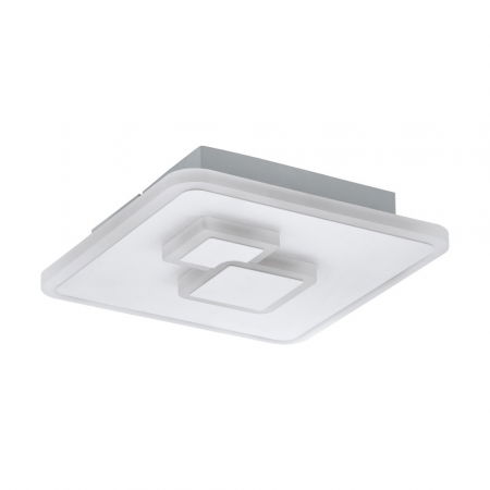 EGLO INTERIOR - Plafoniera EGLO CADEGAL 33941, LED 9W, 1214lm, 4000K, Otel, Alb, Plastic, Alb