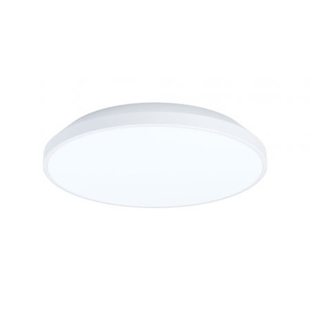 EGLO INTERIOR - Plafoniera EGLO CRESPILLO 99337, LED 16W 1600lm 4000K Ø240mm, Plastic, Otel, Alb
