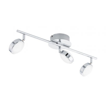 Plafoniere - Plafoniera EGLO SALTO 95631, LED 3X5.4W 1920lm 3000K, Otel, Satinat