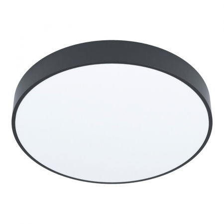 EGLO INTERIOR - Plafoniera EGLO ZUBIETA-A 98894, LED 18W 1900lm 2700-6500K Ø300mm, Negru, alb