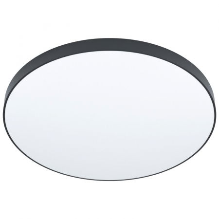 Bucatarie - Plafoniera EGLO ZUBIETA-A 98896, LED 36W 3700lm 2700-6500K Ø595mm, Negru, alb