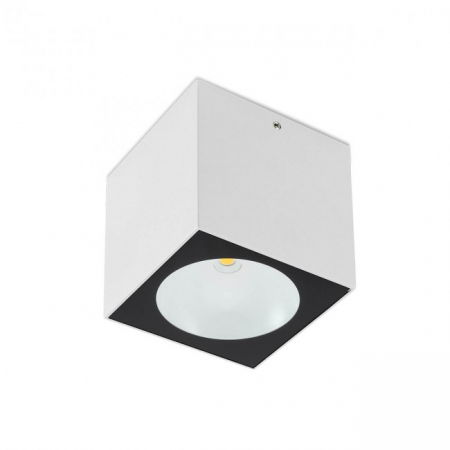 BLACK FRIDAY 2024 - Plafoniera exterior Redo TEKO 90103 LED 6W h91 Ø 580lm 3000K IP65 Nedimabil Alb mat