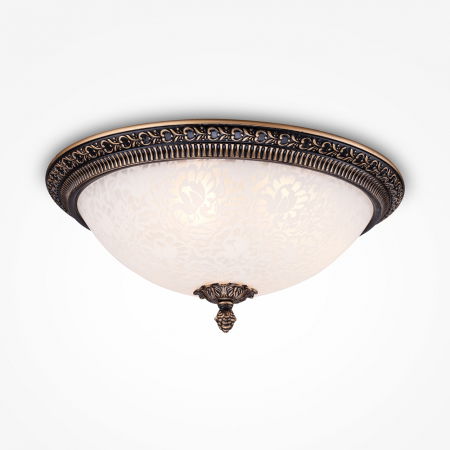 Plafoniere - Plafoniera Maytoni Classic Pascal C908-CL-03-R E27 3x60W -  Metal Bronze Antique IP20