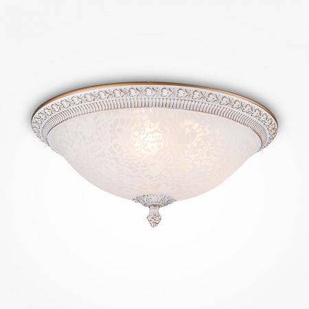 Plafoniere - Plafoniera Maytoni Classic Pascal C908-CL-03-W E27 3x40W -  Metal White/Gold IP20