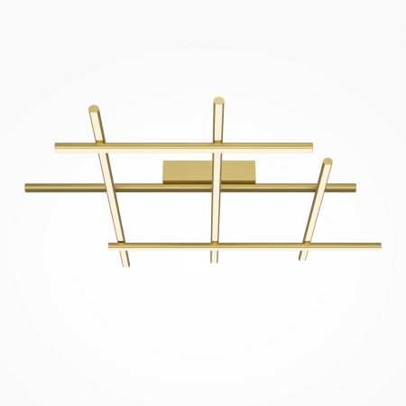 Plafoniere - Plafoniera Maytoni Radiance MOD278CL-L50G3K LED 50W 3000K 2250lm Metal Brass IP20