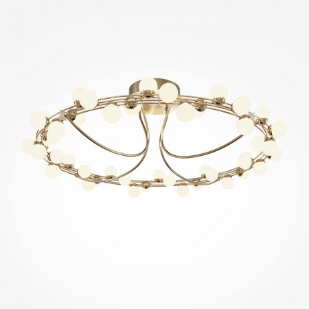 ILUMINAT INTERIOR - Plafoniera Maytoni Tessara MOD081CL-L48G3K LED 72W 3000K 5600lm Metal Gold IP20