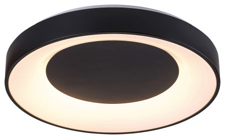 Plafoniere - Plafoniera Rabalux Ceilo LED 38W 3200lm 3000-6500K metal plastic negru alb IP20