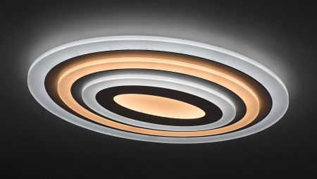 Plafoniere - Plafoniera Rabalux Taneli LED 41W 3053lm 3000-6500K metal acril alb alb IP20