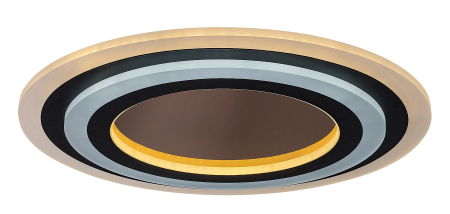 Plafoniere - Plafoniera Rabalux Taneli2 LED 56W 4950lm 3000,4000,6000K metal acril negru/ auriu alb IP20