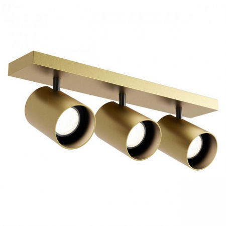 BLACK FRIDAY - Plafoniera REDO CORINTH 01-3444 GU10 3x7W    Aluminiu Extrudat Gold IP20