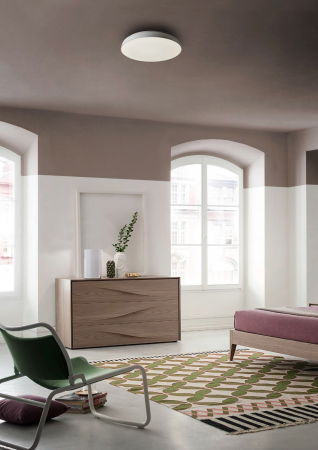 Plafoniera REDO Erie 01-1681 LED 50W 3000K 3152lm Ø560 IP20 Nedimabila White [1]