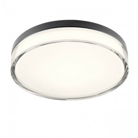 Plafoniere - PLAFONIERĂ REDO FRISBI PL LED 18W 3000K/4000K D280 IP44 BK(5.1.2)
