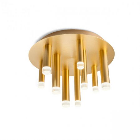 BLACK FRIDAY - Plafoniera REDO Madison 01-2039 LED 36W h236 Ø360 2448lm 3000K IP20 Nedimabil Auriu Mat