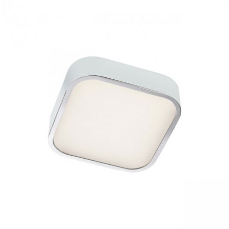 BLACK FRIDAY 2024 - Plafoniera REDO Screen IP 01-1353 SMD LED 12W 3000K 840lm 220x220 IP44 Nedimabil Crom White