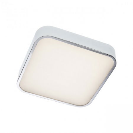 BLACK FRIDAY 2024 - Plafoniera REDO Screen IP 01-1354 SMD LED 24W 3000K 1680lm 300x300 IP44 Nedimabil Crom White